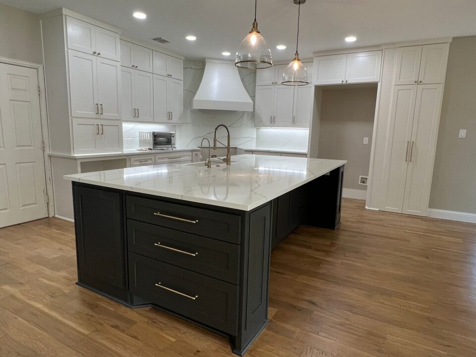 Recently renovated home kitchen