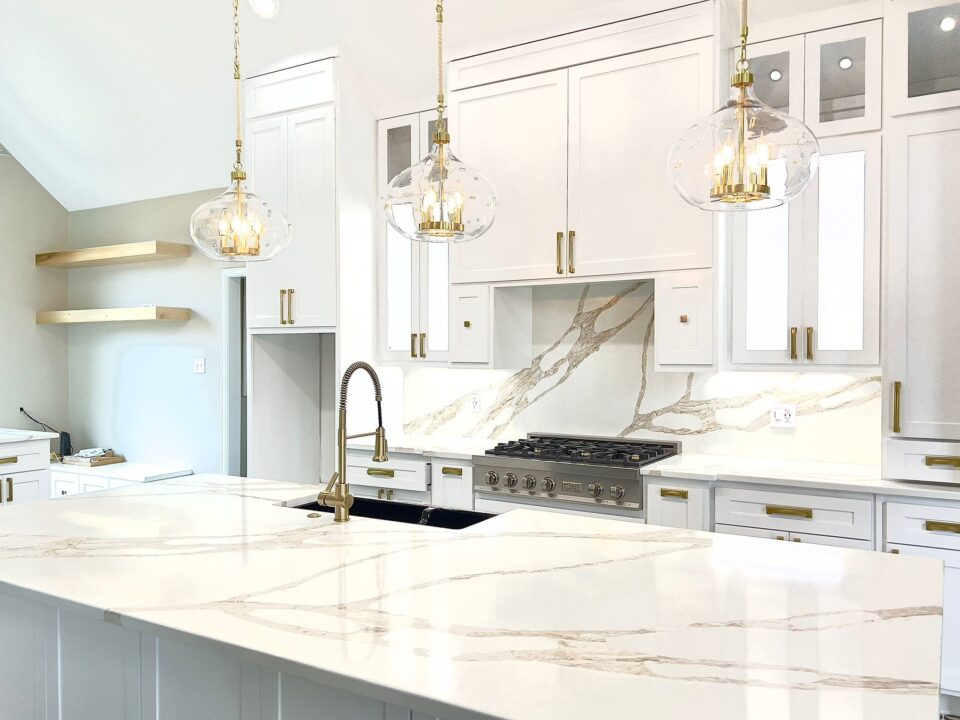 Recently renovated home kitchen